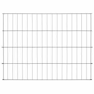 Zahradní plot 115 x 79 cm zelený - obrázek 2