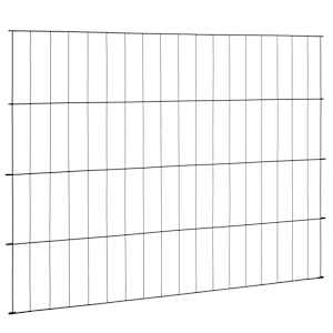 Zahradní plot 115 x 79 cm zelený - obrázek 3