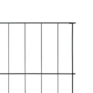 Zahradní plot 115 x 79 cm zelený - obrázek 4