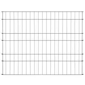 vidaXL Gartenzaun Set 99,6x79,8 cm Gr&uuml;n