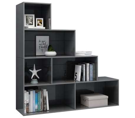 vidaXL Spintelė/kambario pertvara, pilka, 155x24x160cm, mediena