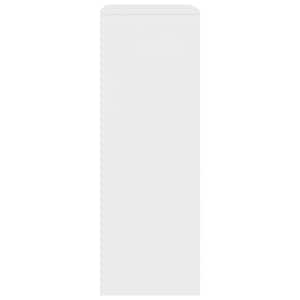 Příborník se 6 zásuvkami bílý 50 x 34 x 96 cm kompozitní dřevo - obrázek 5