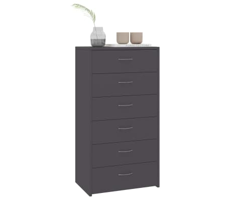 vidaXL &Sigma;&upsilon;&rho;&tau;&alpha;&rho;&iota;έ&rho;&alpha; &mu;&epsilon; 6 &Sigma;&upsilon;&rho;&tau;ά&rho;&iota;&alpha; &Gamma;&kappa;&rho;&iota; 50 x 34 x 96 &epsilon;&kappa;. &alpha;&pi;ό &Mu;&omicron;&rho;&iota;&omicron;&sigma;&alpha;&nu;ί&delta;&alpha;