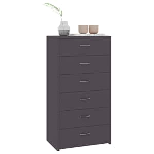 vidaXL &Sigma;&upsilon;&rho;&tau;&alpha;&rho;&iota;έ&rho;&alpha; &mu;&epsilon; 6 &Sigma;&upsilon;&rho;&tau;ά&rho;&iota;&alpha; &Gamma;&kappa;&rho;&iota; 50 x 34 x 96 &epsilon;&kappa;. &alpha;&pi;ό &Mu;&omicron;&rho;&iota;&omicron;&sigma;&alpha;&nu;ί&delta;&alpha;