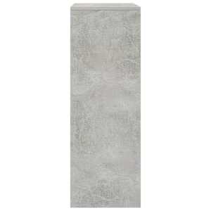 Příborník se 6 zásuvkami betonově šedý 50 x 34 x 96 cm kompozit - obrázek 5