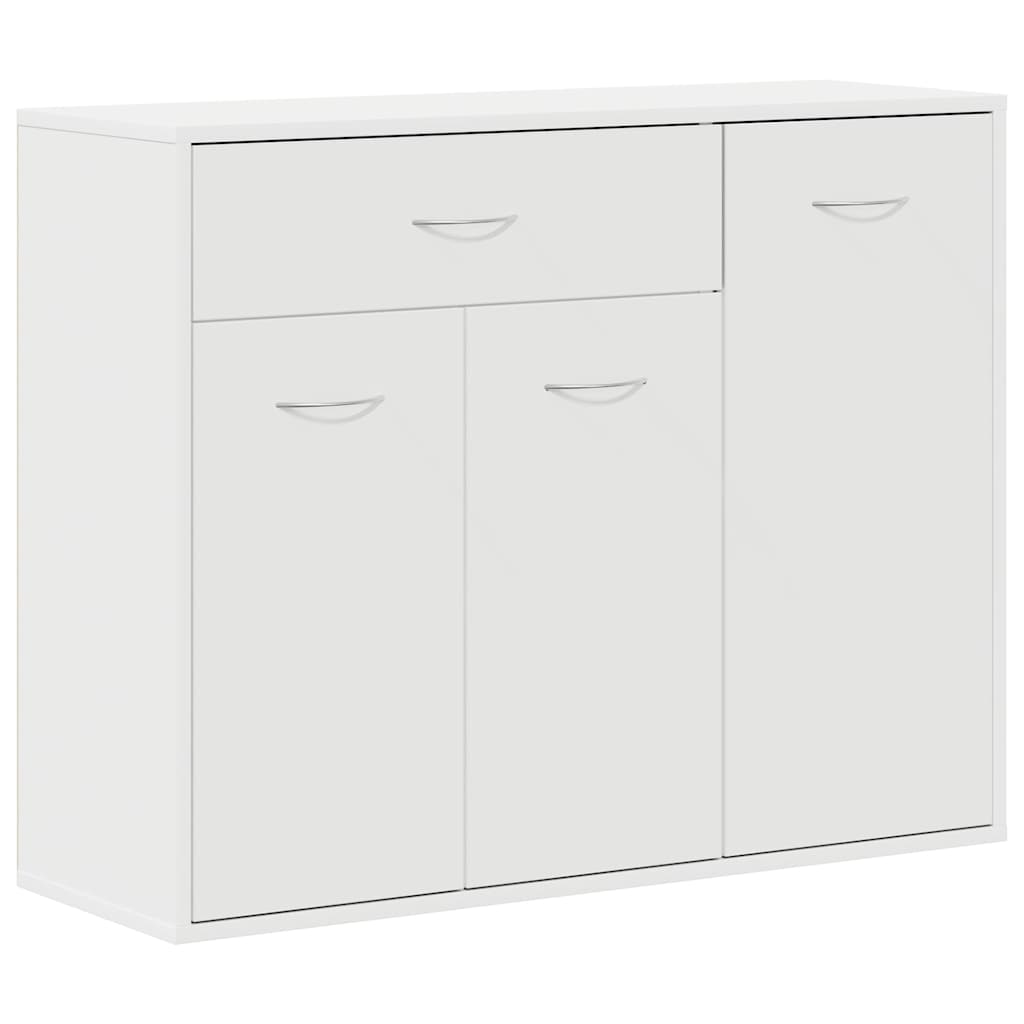 vidaXL Příborník bílý 88 x 30 x 70 cm kompozitní dřevo