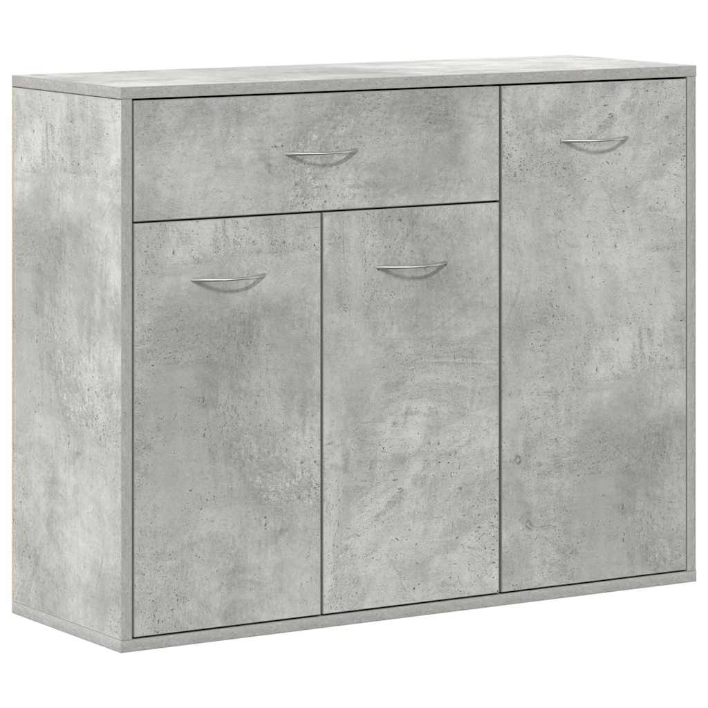 E-shop vidaXL Komoda, betónovo sivá 88x30x70 cm, kompozitné drevo