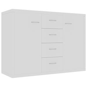 vidaXL puhvetkapp valge 88 x 30 x 65 cm, tehispuit