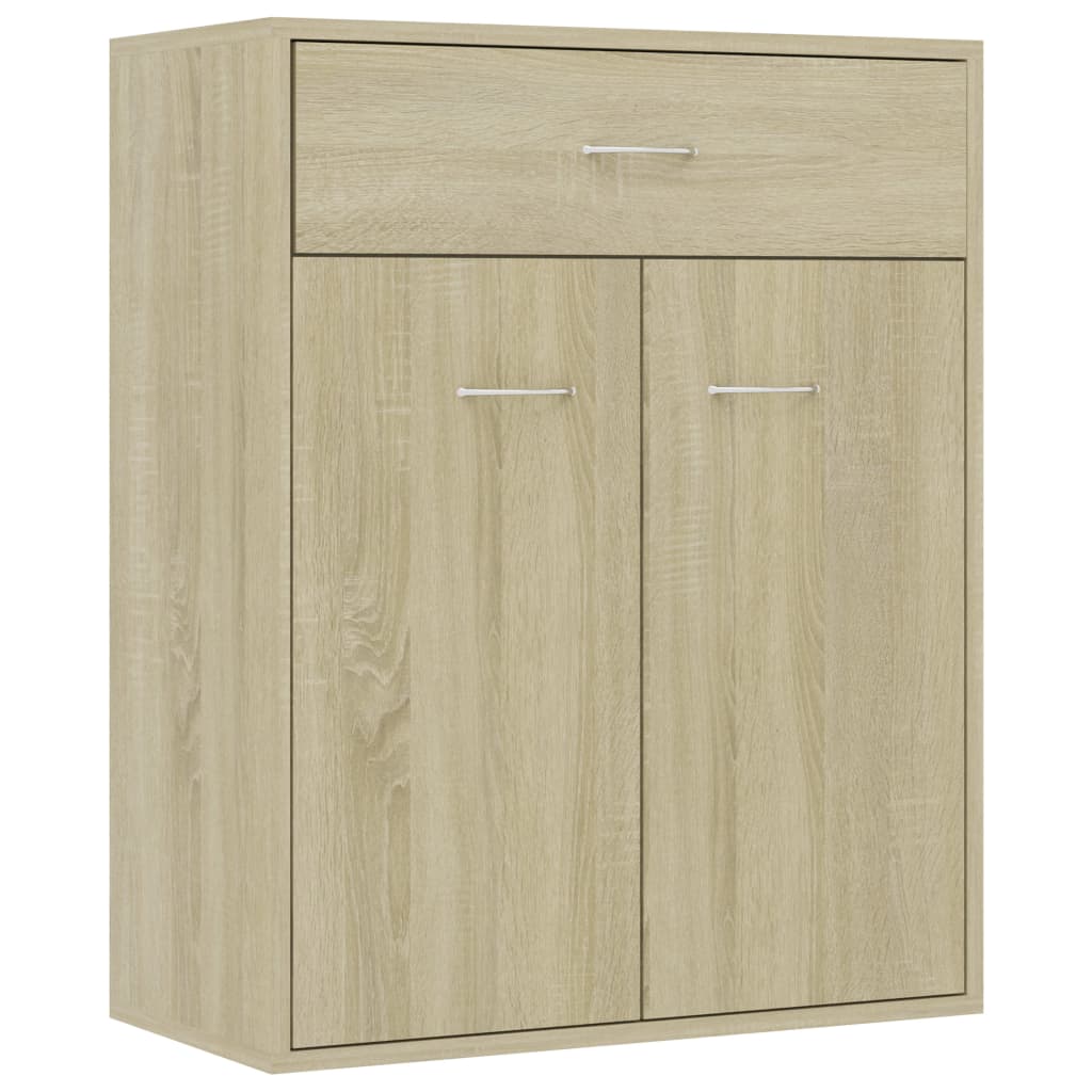 

vidaXL Sideboard Sonoma Oak 23.6"x11.8"x29.5" Engineered Wood