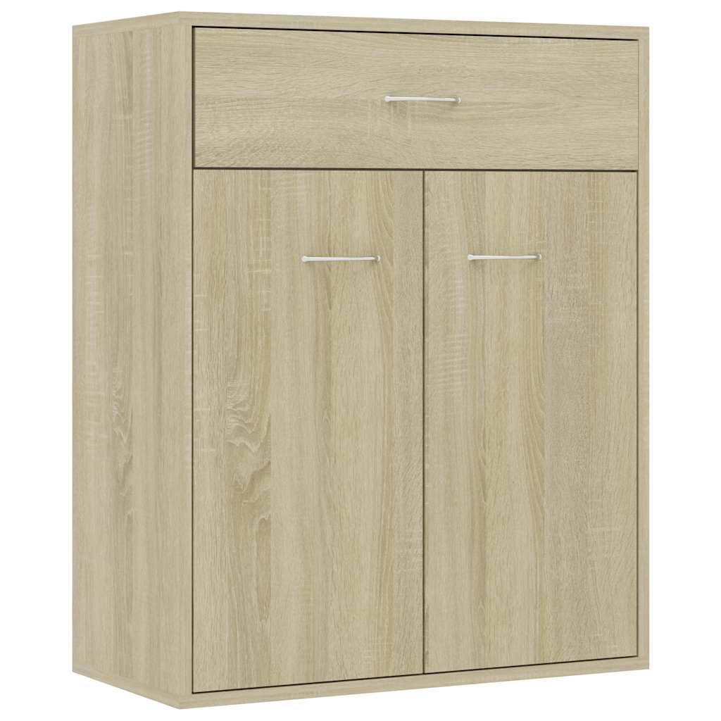 vidaXL Příborník dub sonoma 60 x 30 x 75 cm kompozitní dřevo
