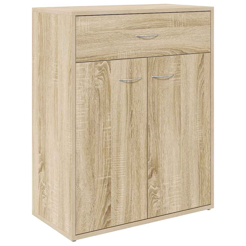 E-shop vidaXL Komoda, dub sonoma 60x30x75 cm, kompozitné drevo