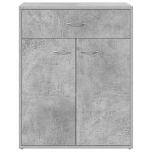 Příborník betonově šedý 60 x 30 x 75 cm kompozitní dřevo - obrázek 5