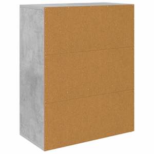Příborník betonově šedý 60 x 30 x 75 cm kompozitní dřevo - obrázek 7