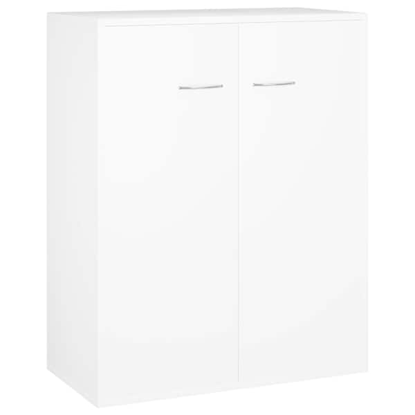 vidaXL puhvetkapp, valge, 60 x 30 x 75 cm, tehispuit