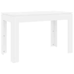 vidaXL s&ouml;&ouml;gilaud, valge 120 x 60 x 76 cm tehispuit