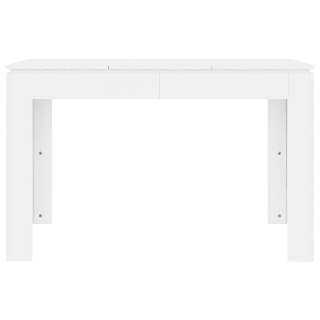 Esstisch Weiß 120×60×76 cm Spanplatte