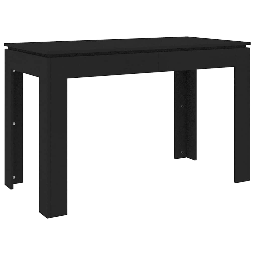 

vidaXL Dining Table Black 47.2"x23.6"x29.9" Engineered Wood