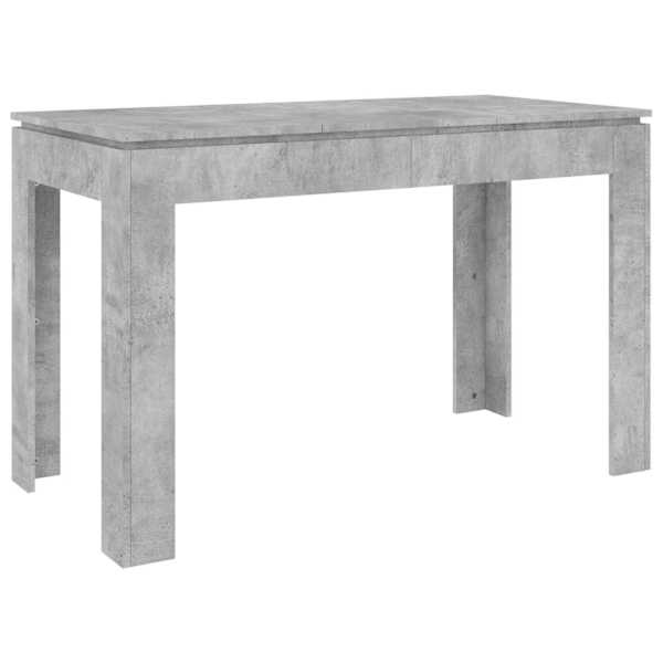 vidaXL s&ouml;&ouml;gilaud, betoonhall 120 x 60 x 76 cm tehispuit