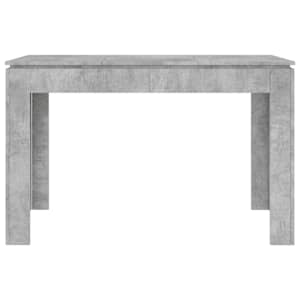 Jídelní stůl betonově šedý 120 x 60 x 76 cm kompozitní dřevo - obrázek 4