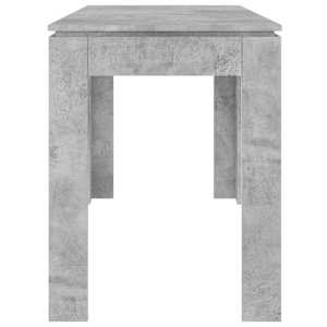 Jídelní stůl betonově šedý 120 x 60 x 76 cm kompozitní dřevo - obrázek 5