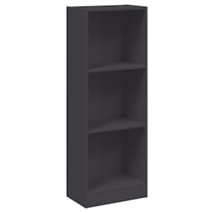 vidaXL 3-korruseline raamaturiiul hall 40x24x109 cm tehispuit