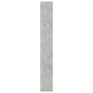 5patrová knihovna betonově šedá 40x24x175 cm kompozitní dřevo - obrázek 5