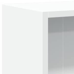 Knihovna bílá 60 x 24 x 76 cm kompozitní dřevo - obrázek 8