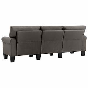 3místná pohovka taupe textil - obrázek 4
