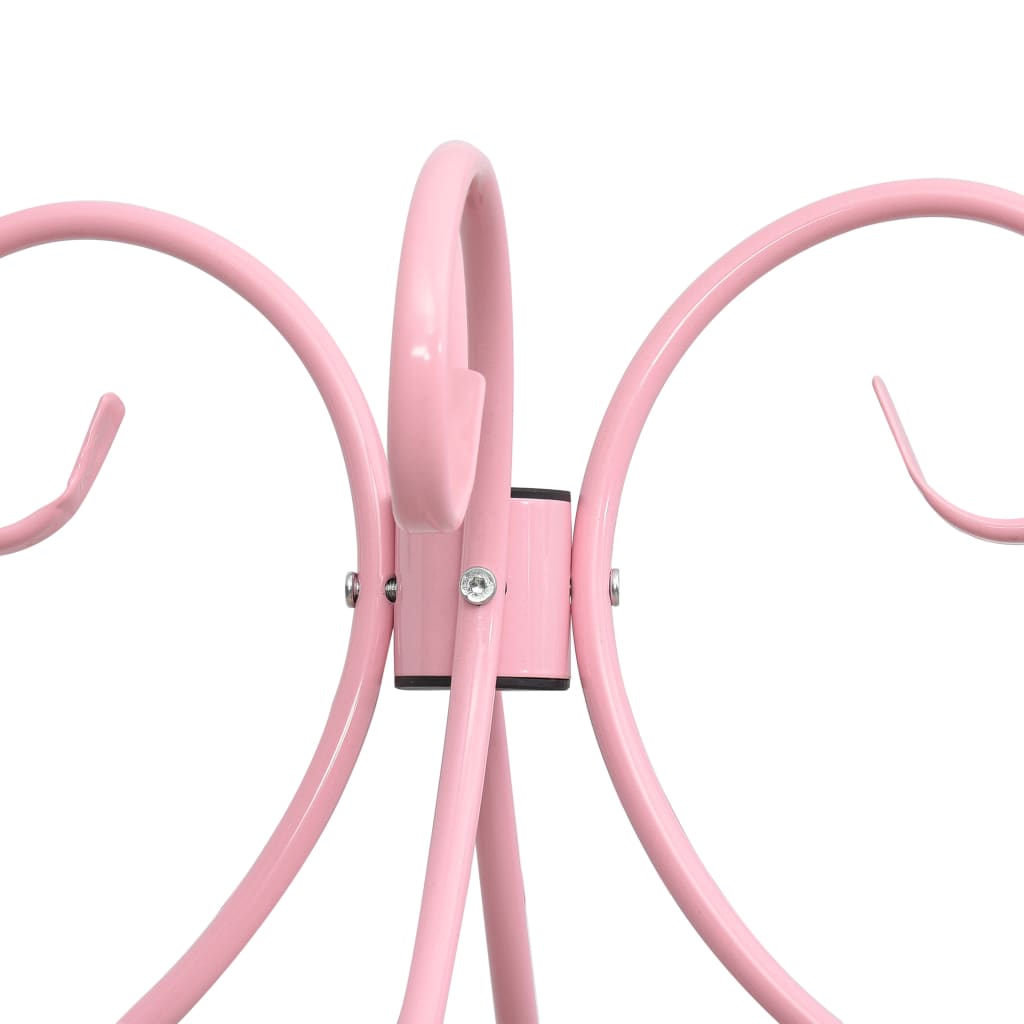 Alternativ bild 2 för VidaXl Himmelsäng Rosa Metall 90X200 Cm