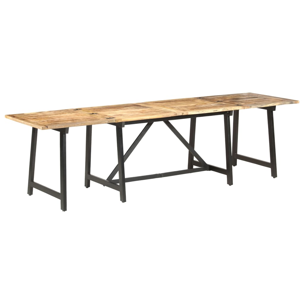 Image of vidaXL Extendable Dining Table 280x80x75 cm Solid Mango Wood