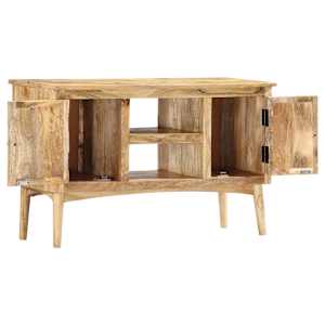 Příborník 100 x 35 x 60 cm masivní mangovníkové dřevo - obrázek 2