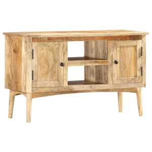 Příborník 100 x 35 x 60 cm masivní mangovníkové dřevo - obrázek 9