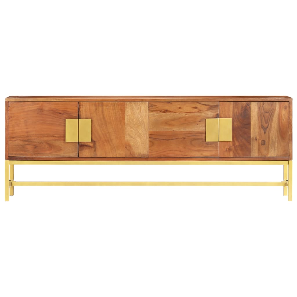 

vidaXL Tv-meubel 140x30x50 cm massief acaciahout