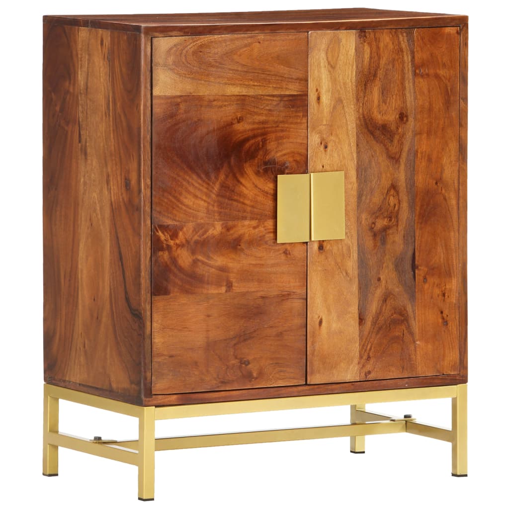 

vidaXL Sideboard 23.6"x13.8"x29.5" Solid Acacia Wood