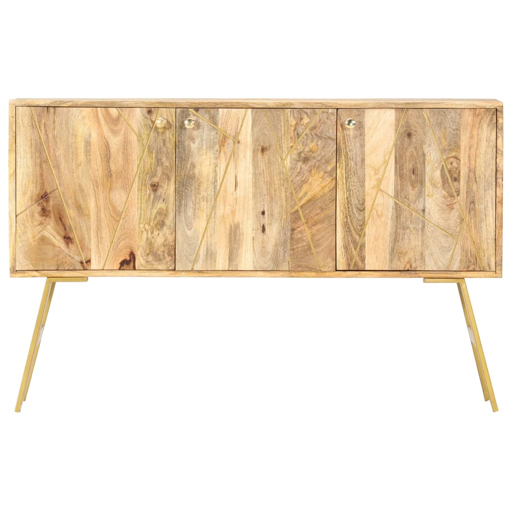 Thumbnail - vidaXL Sideboard 118x30x75 cm Massivholz Mango