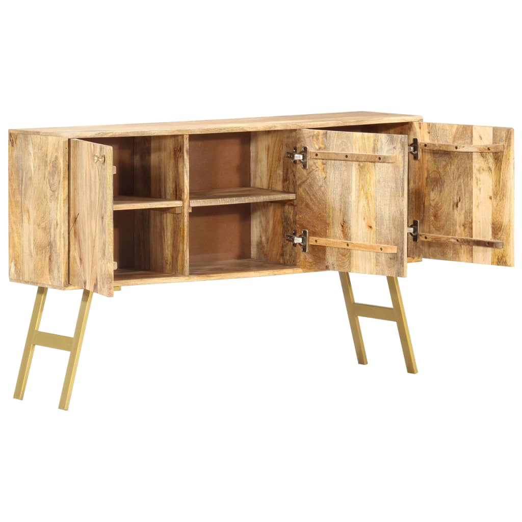 Thumbnail - vidaXL Sideboard 118x30x75 cm Massivholz Mango