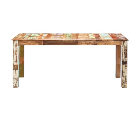 vidaXL Dining Table Solid Reclaimed Wood 180x90x76 cm