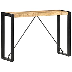 vidaXL konsoollaud, 110 x 35 x 76 cm, toekas mangopuit