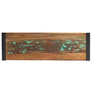 Konzolový stolek 110 x 35 x 76 cm masivní recyklované dřevo - obrázek 3