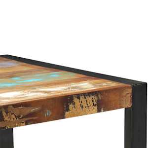 Konzolový stolek 110 x 35 x 76 cm masivní recyklované dřevo - obrázek 4