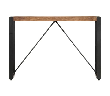 vidaXL Konsolinis staliukas, 110x35x76cm, dalbergijos masyvas