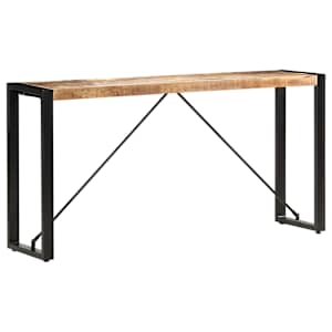Konzolový stolek 150 x 35 x 76 cm masivní mangovníkové dřevo - obrázek 7