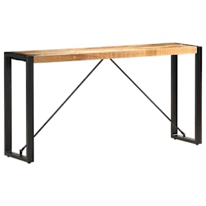 Konzolový stolek 150 x 35 x 76 cm masivní mangovníkové dřevo - obrázek 9