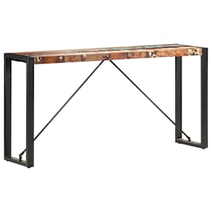 vidaXL konsoollaud, 150 x 35 x 76 cm, taastatud puit