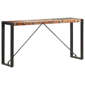 Konzolový stolek 150 x 35 x 76 cm masivní recyklované dřevo - obrázek 1