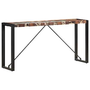 Konzolový stolek 150 x 35 x 76 cm masivní recyklované dřevo - obrázek 6