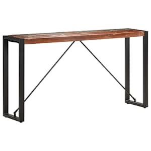 Konzolový stolek 150 x 35 x 76 cm masivní recyklované dřevo - obrázek 7