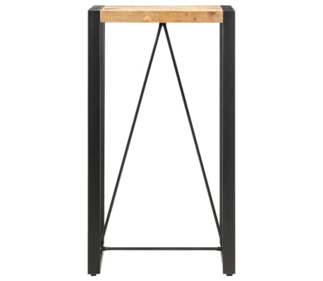 vidaXL Bartafel 60x60x110 cm massief mangohout