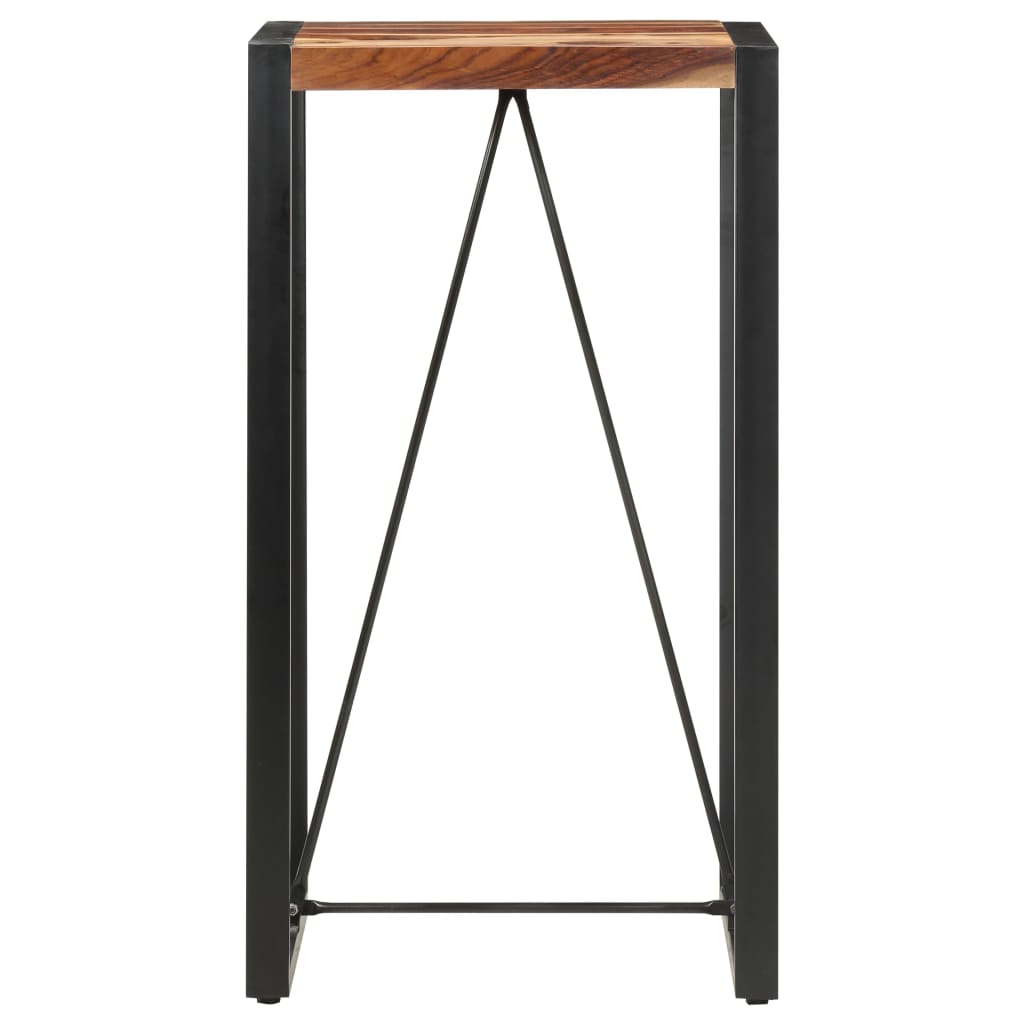 

vidaXL Bartafel 60x60x110 cm massief sheeshamhout