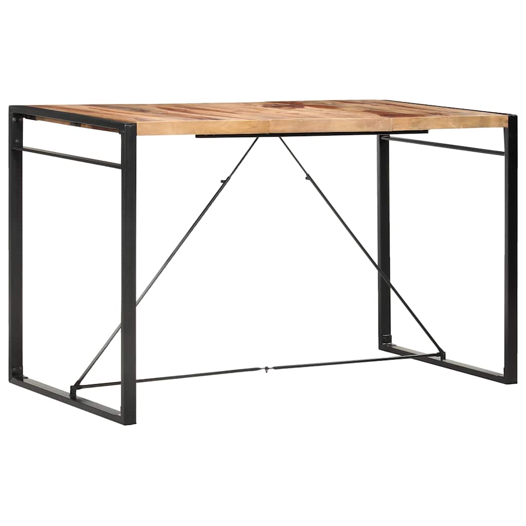 vidaXL Barbord 180x90x110 cm massivt sheshamtr&auml;